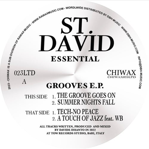St. David - Essential Grooves E.P. on Chiwax
