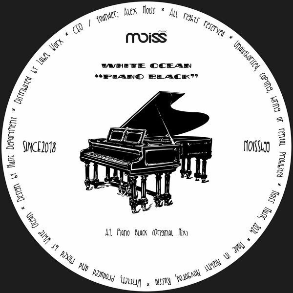 White Ocean - Piano Black on Moiss Music