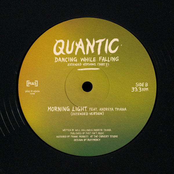 Quantic - Morning Light feat. Andreya Triana on Play It Again Sam Records