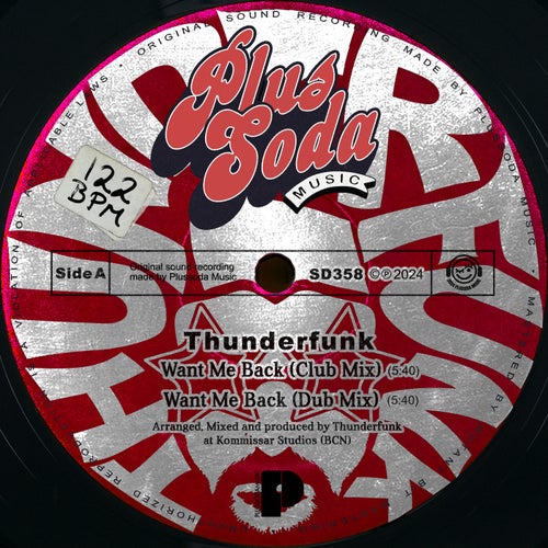 Thunderfunk - Want Me Back on Plus Soda Music