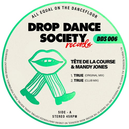 Tete De La Course, Mandy Jones - True on DROP Dance Society Records