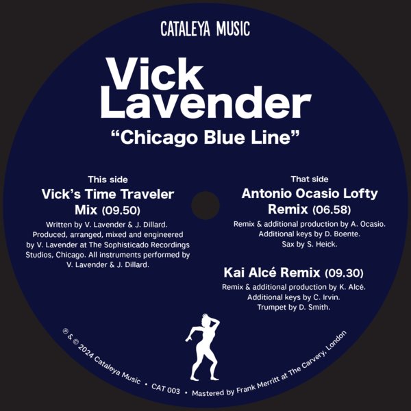 Vick Lavender - Chicago Blue Line on Cataleya Music
