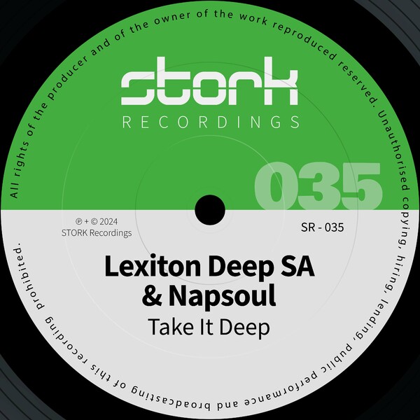 Lexiton Deep SA, Napsoul - Take It Deep on STORK Recordings