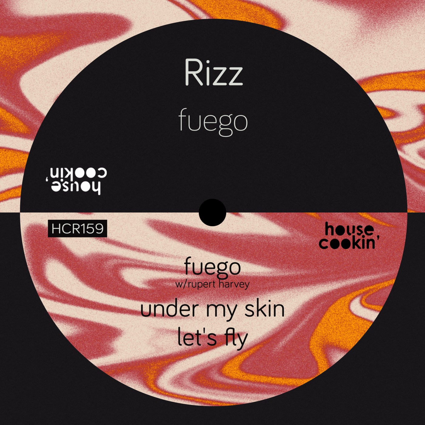 Rupert Harvey, RIZZ (BE) - Fuego on House Cookin Records