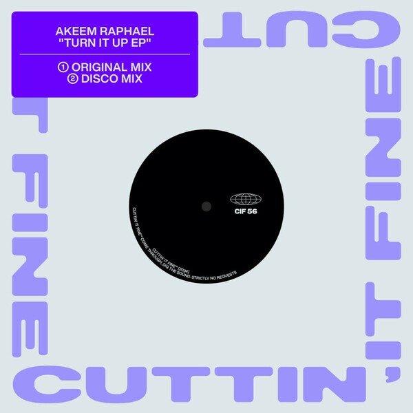 Akeem Raphael - Turn It Up on Cuttin' It Fine