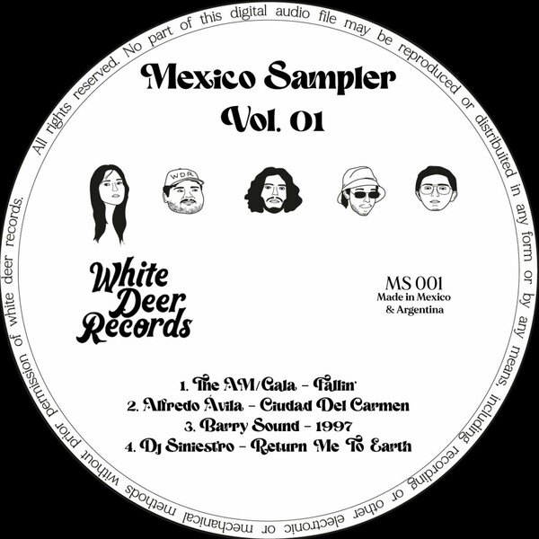 VA – Mexico Sampler Vol. 01 on White Deer Records