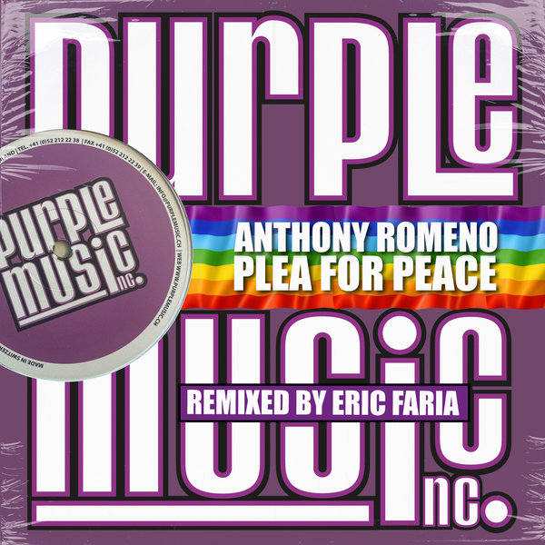 Anthony Romeno - Plea For Peace on Purple Music Inc.