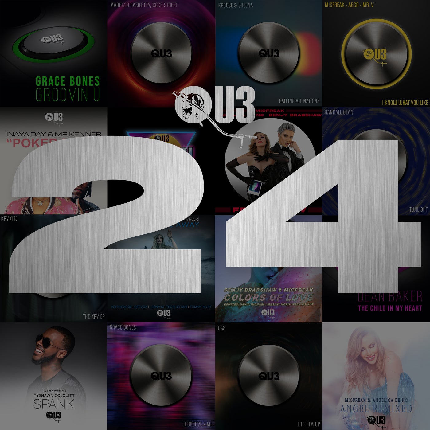 Download Cover Art MicFreak, Angelica de No, Benjy Bradshaw - QU3 24 on QU3