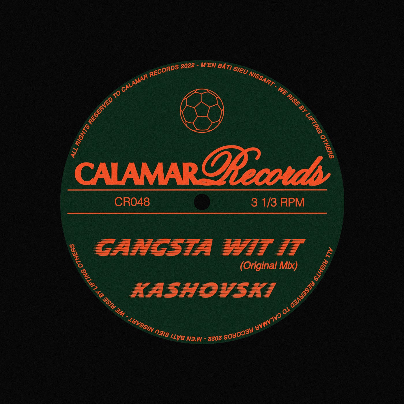 Download Cover Art Kashovski - Gangsta Wit It on Calamar Records