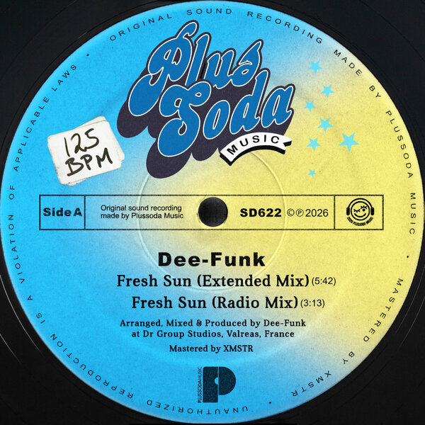 Dee-Funk – Fresh Sun on Plus Soda Music
