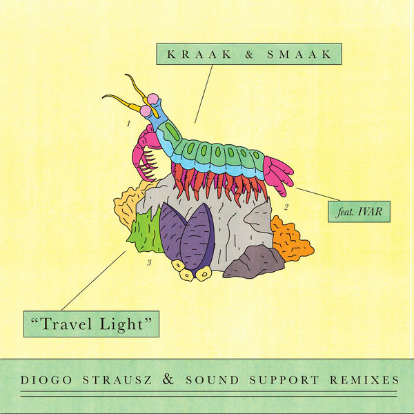 Kraak & Smaak, IVAR – Travel Light (Diogo Strausz & Sound Support Remixes) on Boogie Angst
